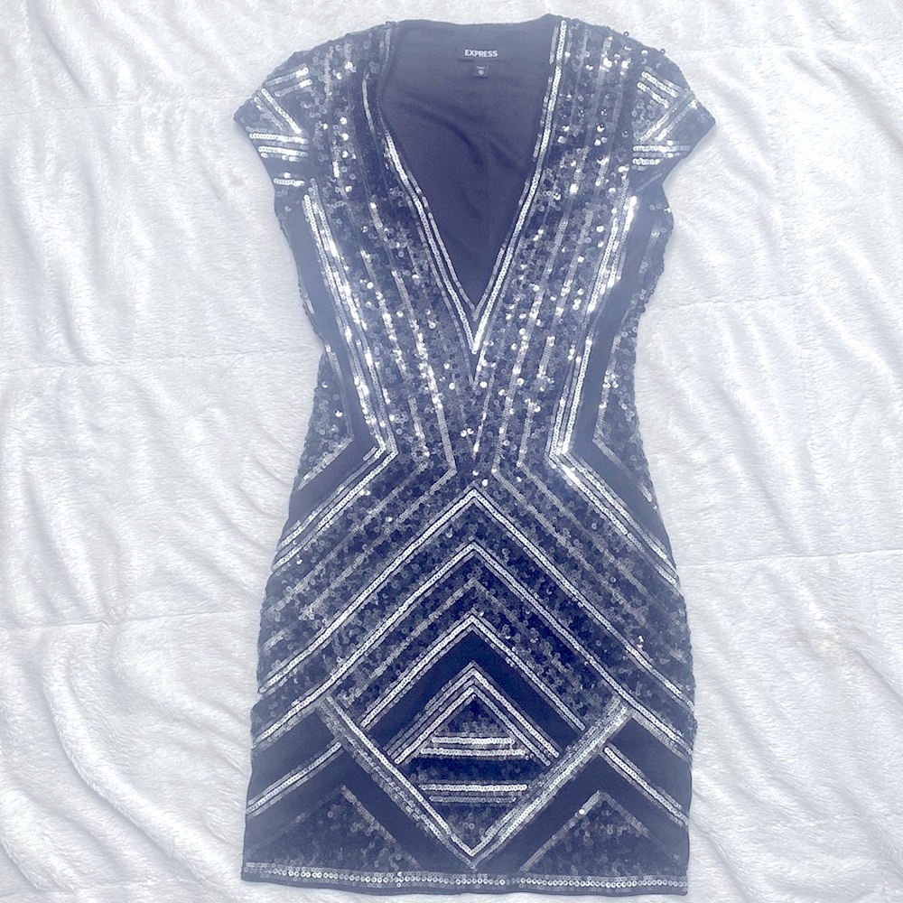 Express Sequin Dress